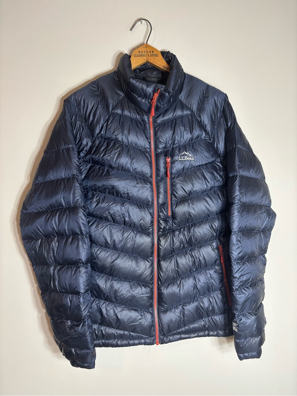 L.L. Bean Ultralight 850 Down Jacket Puffer Medium Pertex
